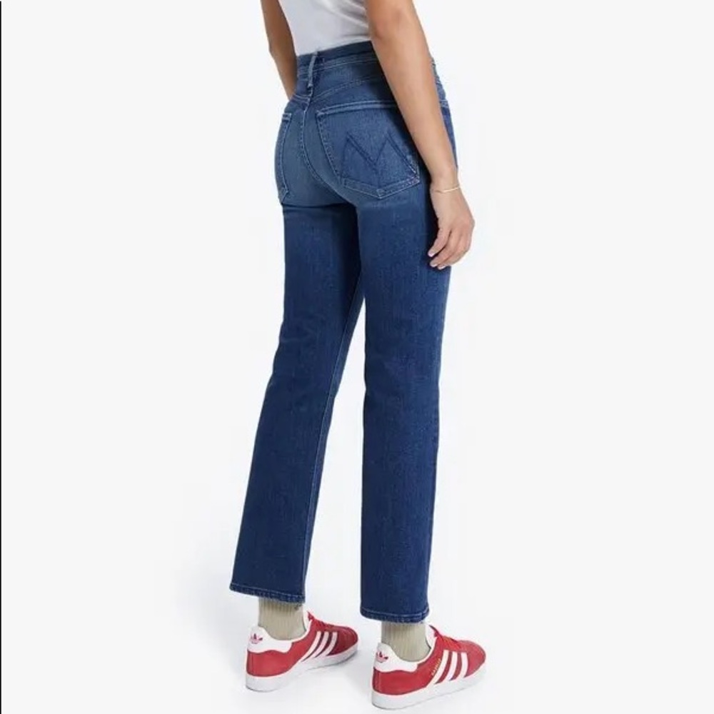 MOTHER Demin Straight Jeans